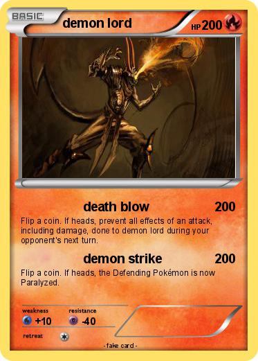 Pokemon demon lord
