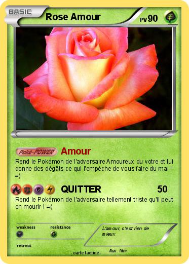 Pokemon Rose Amour