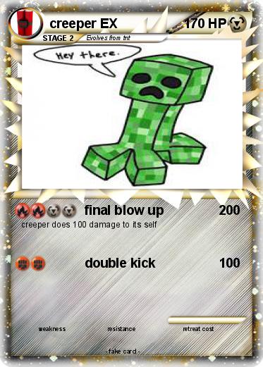 Pokemon creeper EX