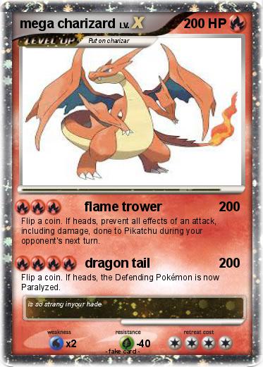 Pokemon mega charizard