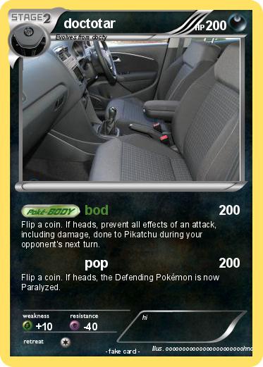 Pokemon doctotar