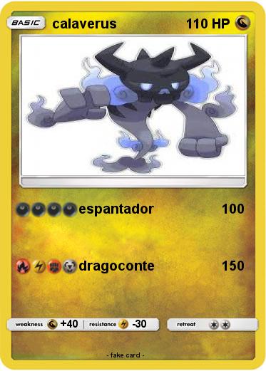 Pokemon calaverus