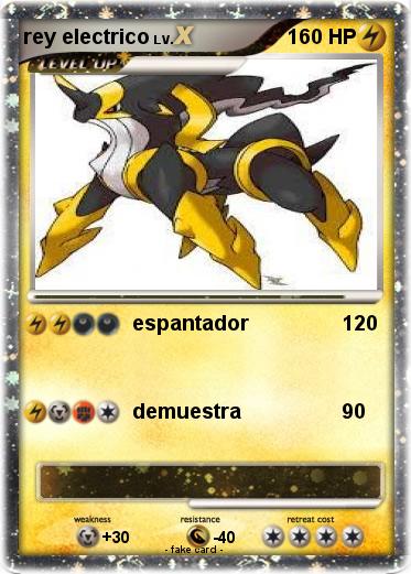 Pokemon rey electrico