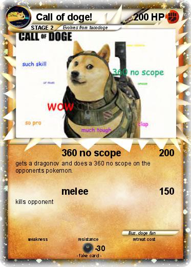 Pokemon Call of doge!