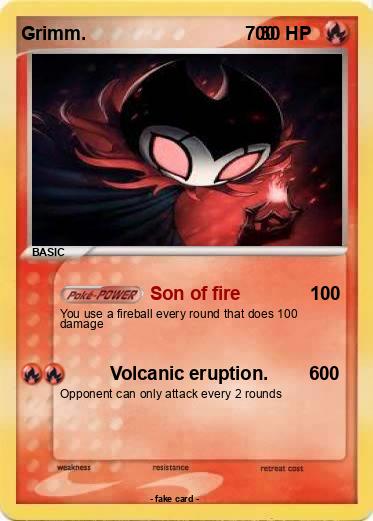 Pokemon Grimm.                               700
