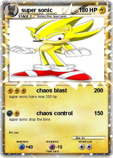 Pokemon super sonic