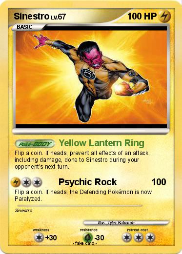 Pokemon Sinestro
