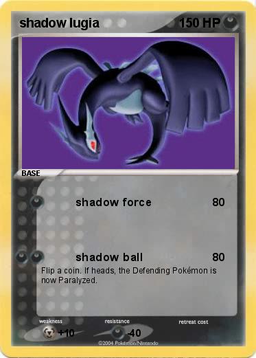 Pokemon shadow lugia