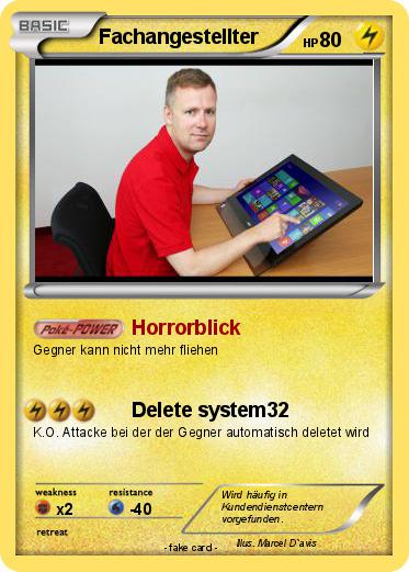 Pokemon Fachangestellter