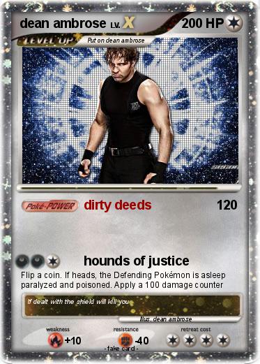 Pokemon dean ambrose