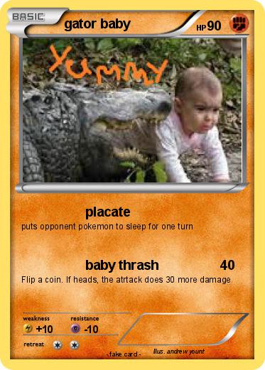 Pokemon gator baby