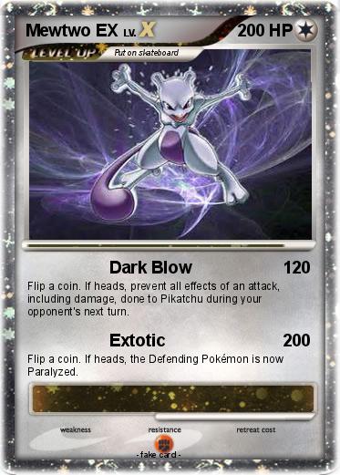Pokemon Mewtwo EX