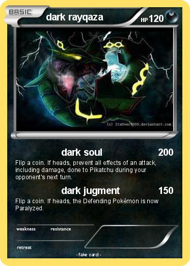 Pokemon dark rayqaza