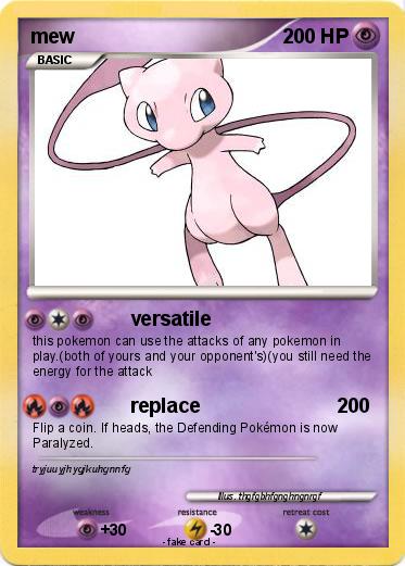 Pokemon mew
