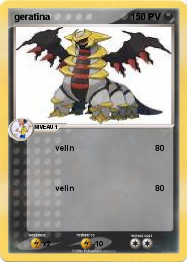 Pokemon geratina