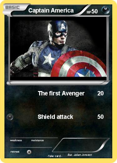 Pokemon Captain America