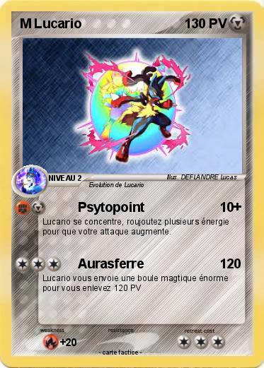 Pokemon M Lucario