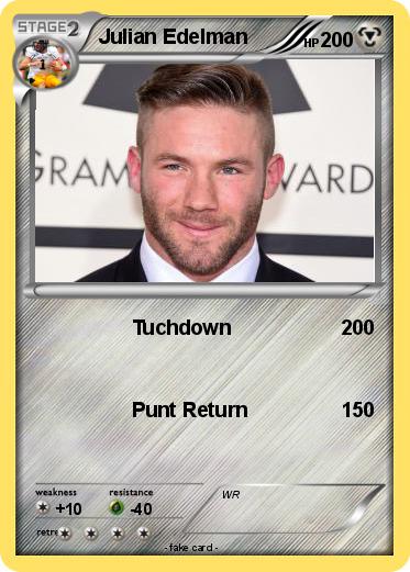 Pokemon Julian Edelman
