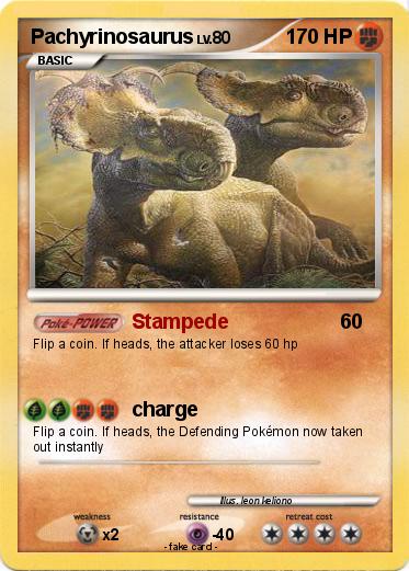 Pokemon Pachyrinosaurus
