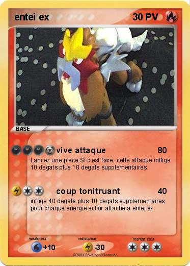 Pokemon entei ex