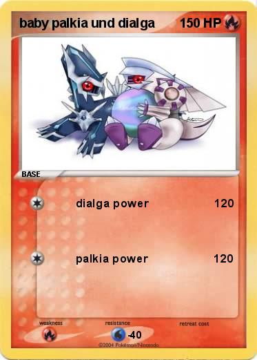 Pokemon baby palkia und dialga