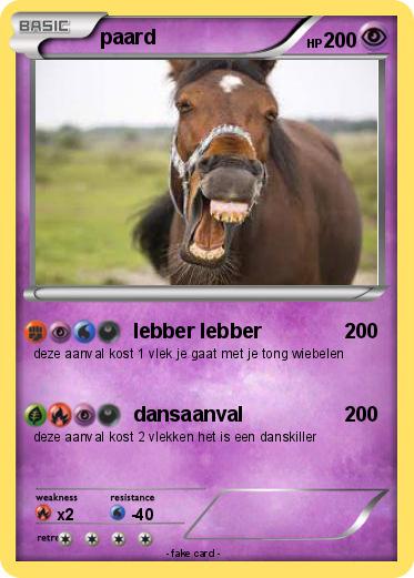 Pokemon paard