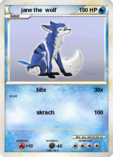 Pokemon jane the  wolf