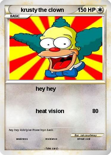 Pokemon krusty the clown