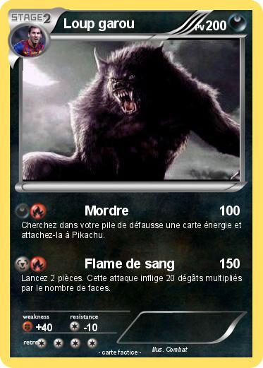 Pokemon Loup garou
