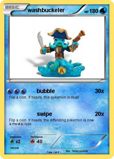 Pokemon washbuckeler