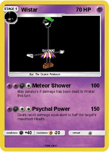 Pokemon Wistar