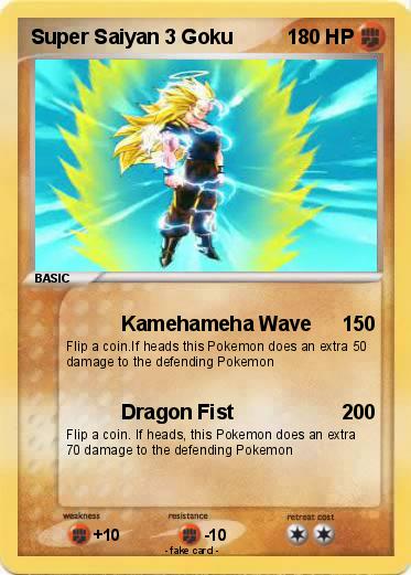 Pokemon Super Saiyan 3 Goku