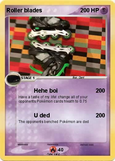 Pokemon Roller blades