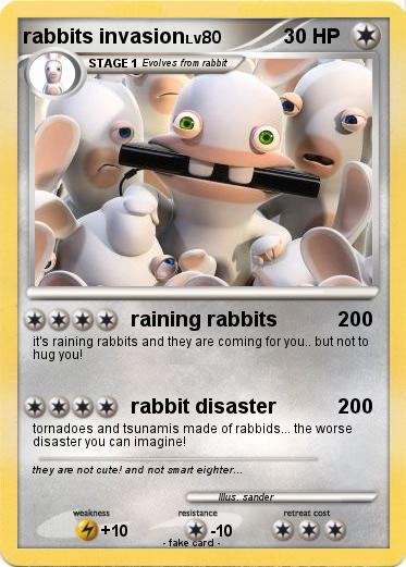 Pokemon rabbits invasion