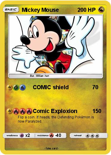 Pokemon Mickey Mouse