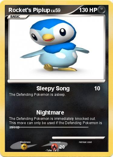 Pokemon Rocket's Piplup