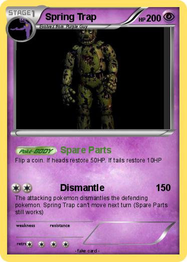 Pokemon Spring Trap