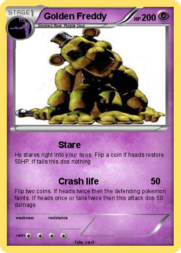 Pokemon Golden Freddy