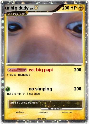 Pokemon ur big dady