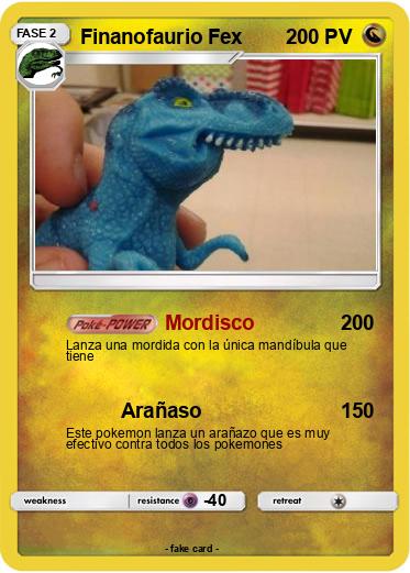 Pokemon Finanofaurio Fex