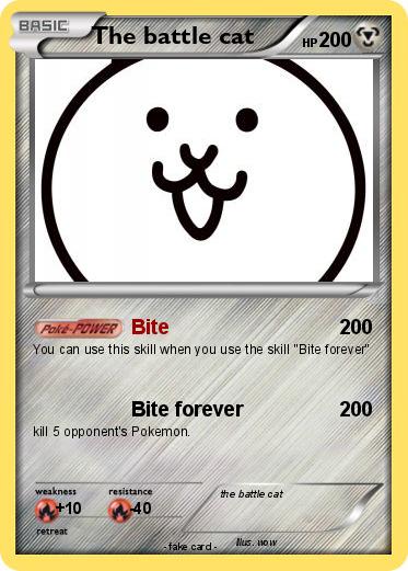 Pokemon The battle cat