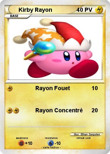 Pokemon Kirby Rayon