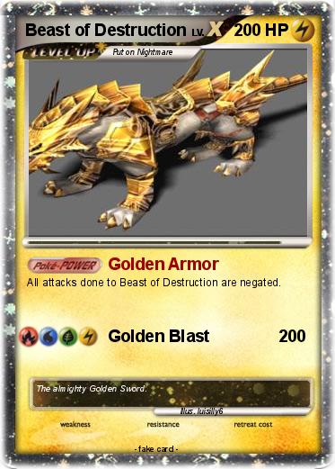 Pokemon Beast of Destruction