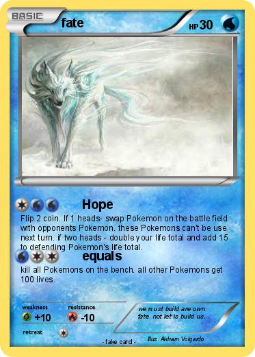 Pokemon fate