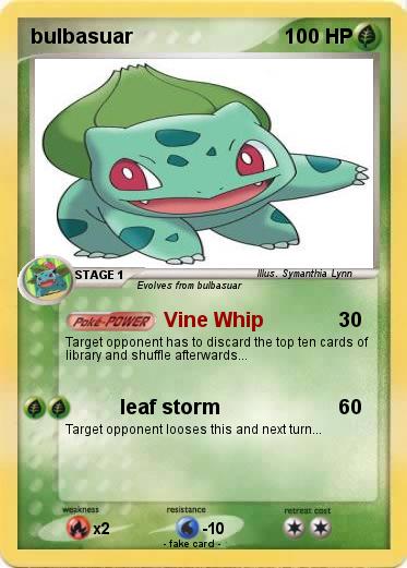 Pokemon bulbasuar