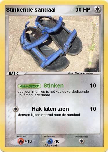 Pokemon Stinkende sandaal