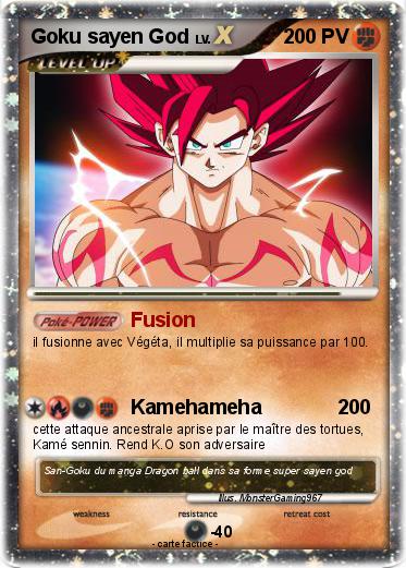 Pokemon Goku sayen God
