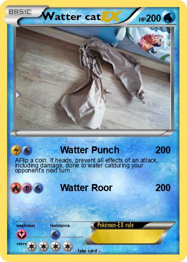Pokemon Watter cat