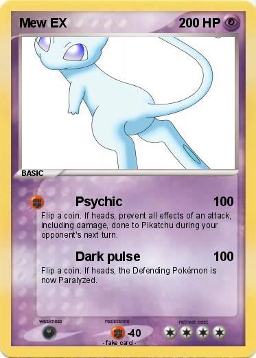 Pokemon Mew EX