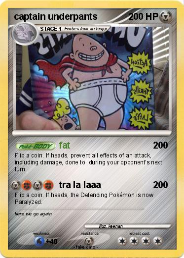 Pokemon captain underpants